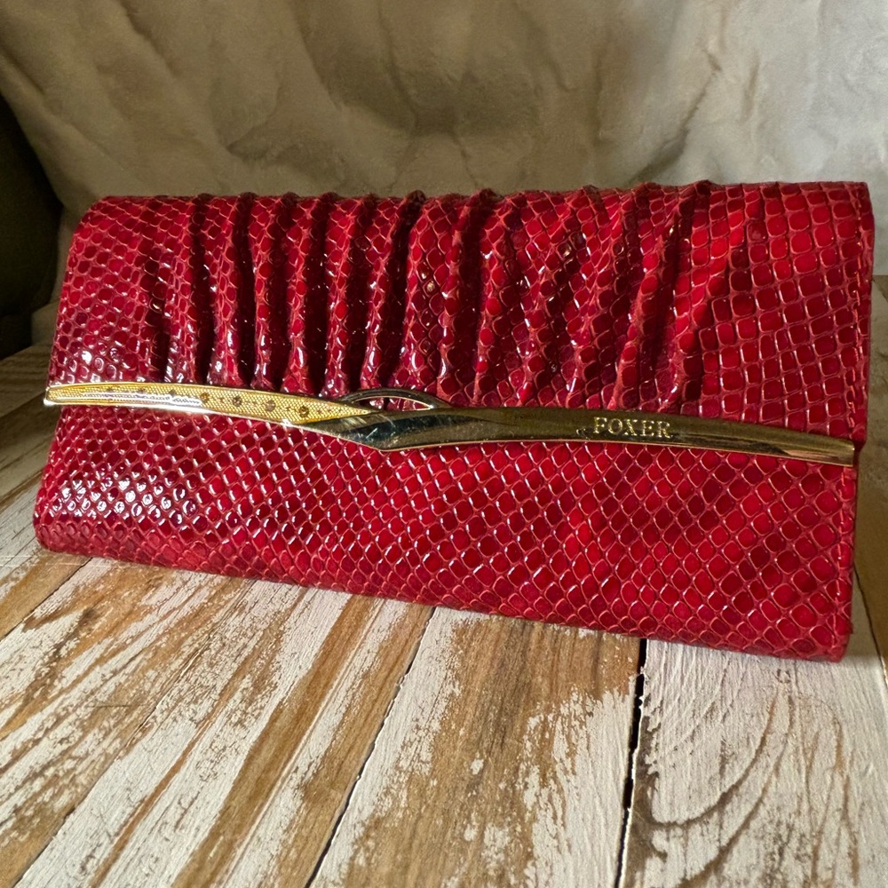 Foxer Red wallet